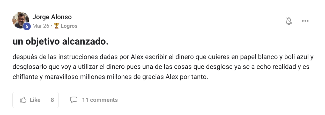 Testimonio