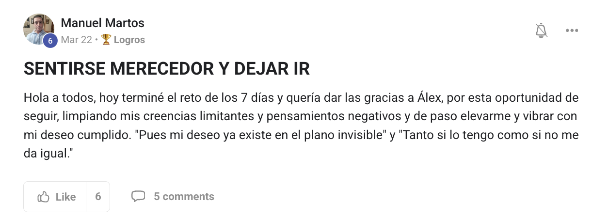 Testimonio